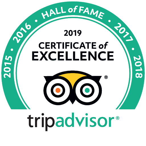TripAdvisor Certificate of Excellence