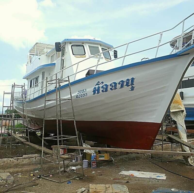 Shipyard 2019: MV Matchanu's annual haul-out, picture 3 of 8