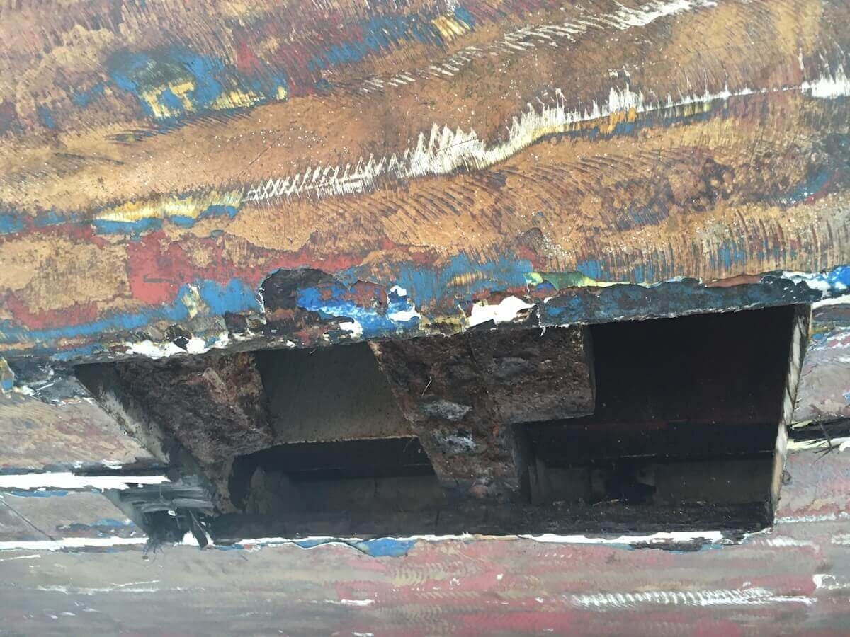 Shipyard 2020: MV Matchanu's annual haul-out, picture 6 of 8