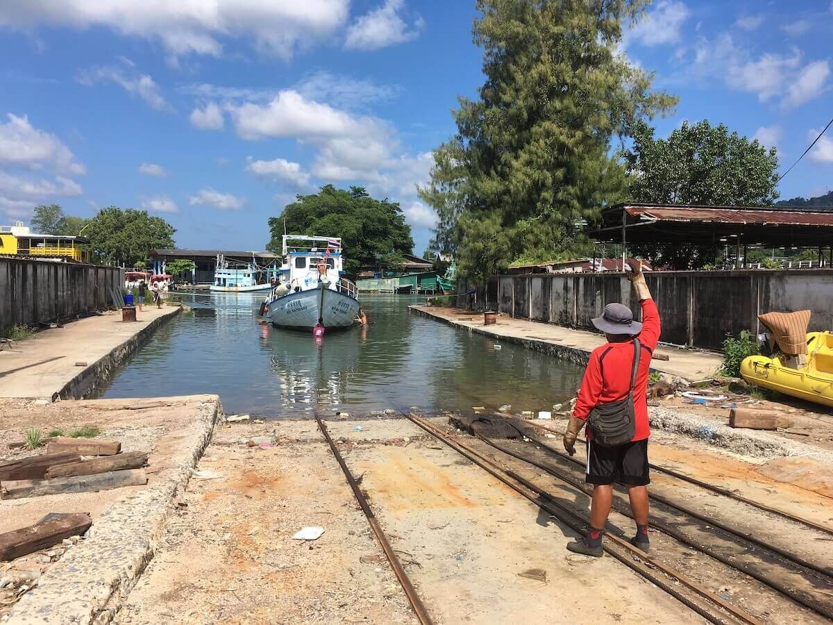 Shipyard 2021: MV Matchanu's annual haul-out, picture 1 of 19
