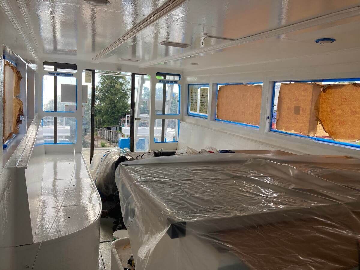 Shipyard 2021: MV Matchanu's annual haul-out, picture 5 of 19