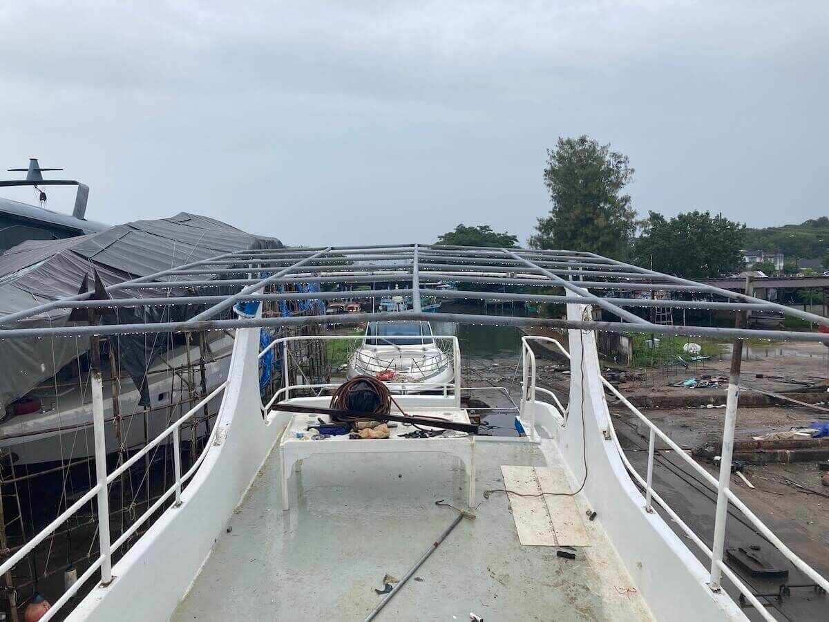 Shipyard 2021: MV Matchanu's annual haul-out, picture 11 of 19