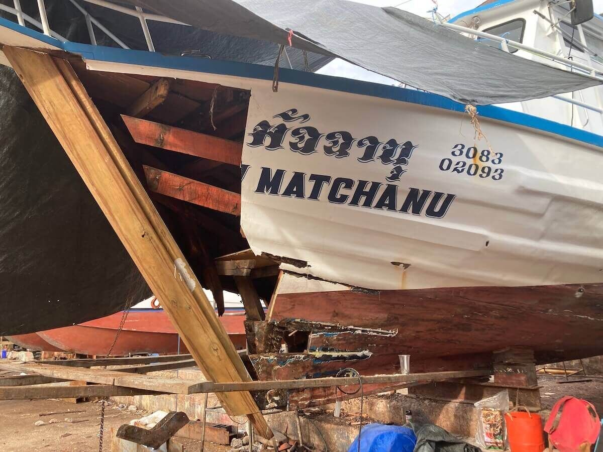 Shipyard 2022: MV Matchanu's annual haul-out, picture 9 of 34