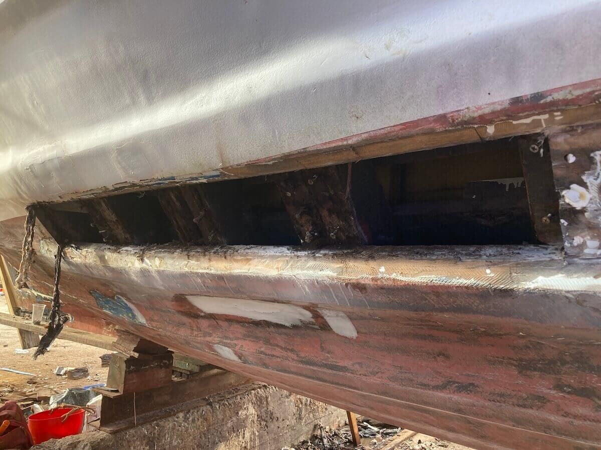 Shipyard 2022: MV Matchanu's annual haul-out, picture 10 of 34