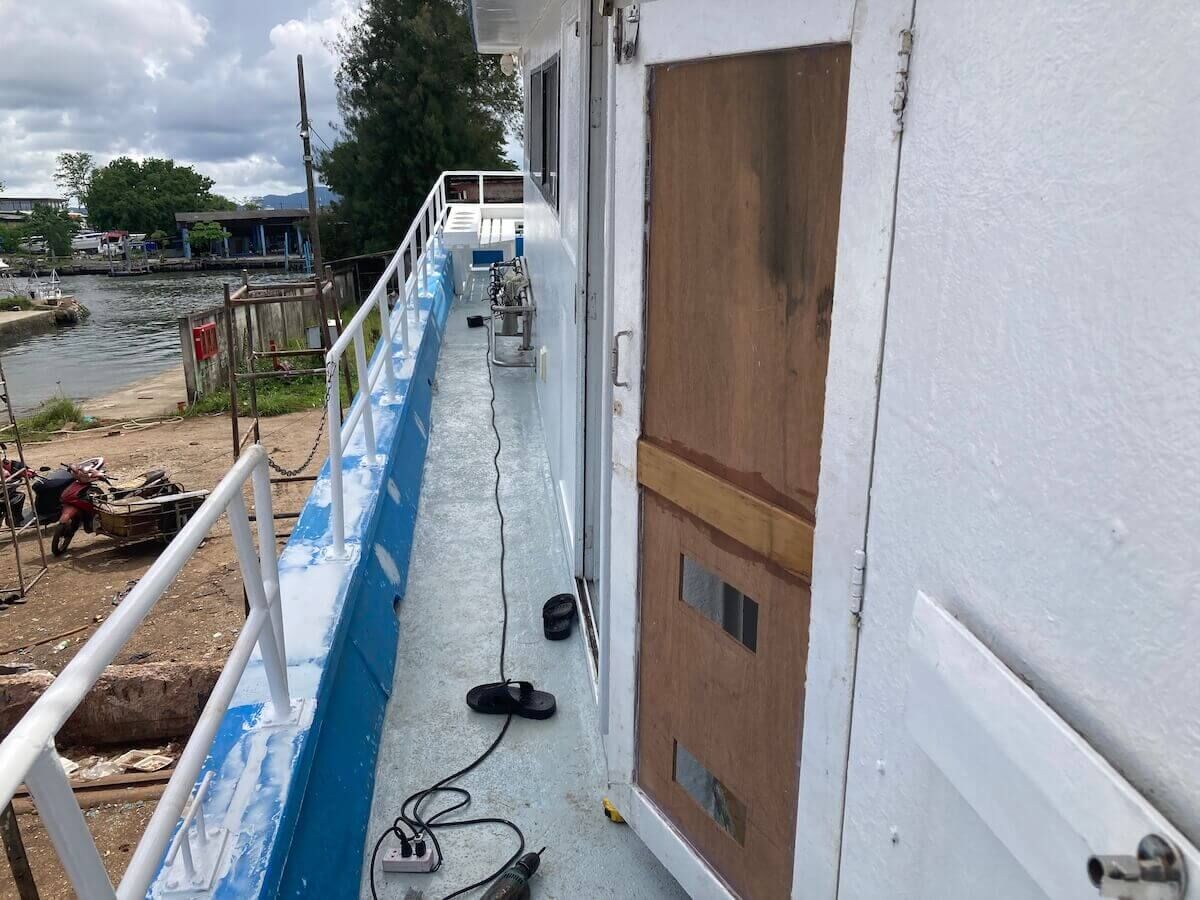 Shipyard 2022: MV Matchanu's annual haul-out, picture 15 of 34
