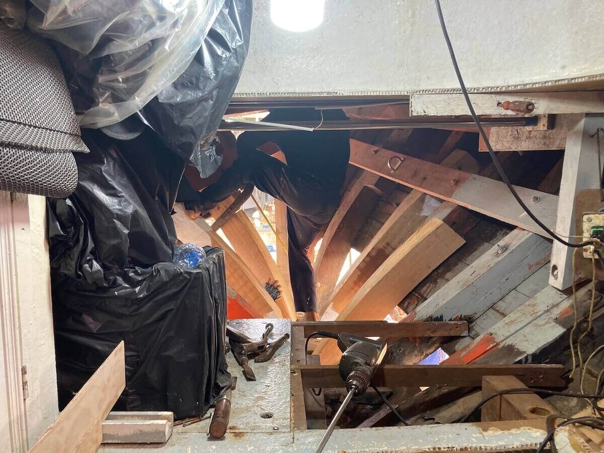 Shipyard 2022: MV Matchanu's annual haul-out, picture 16 of 34