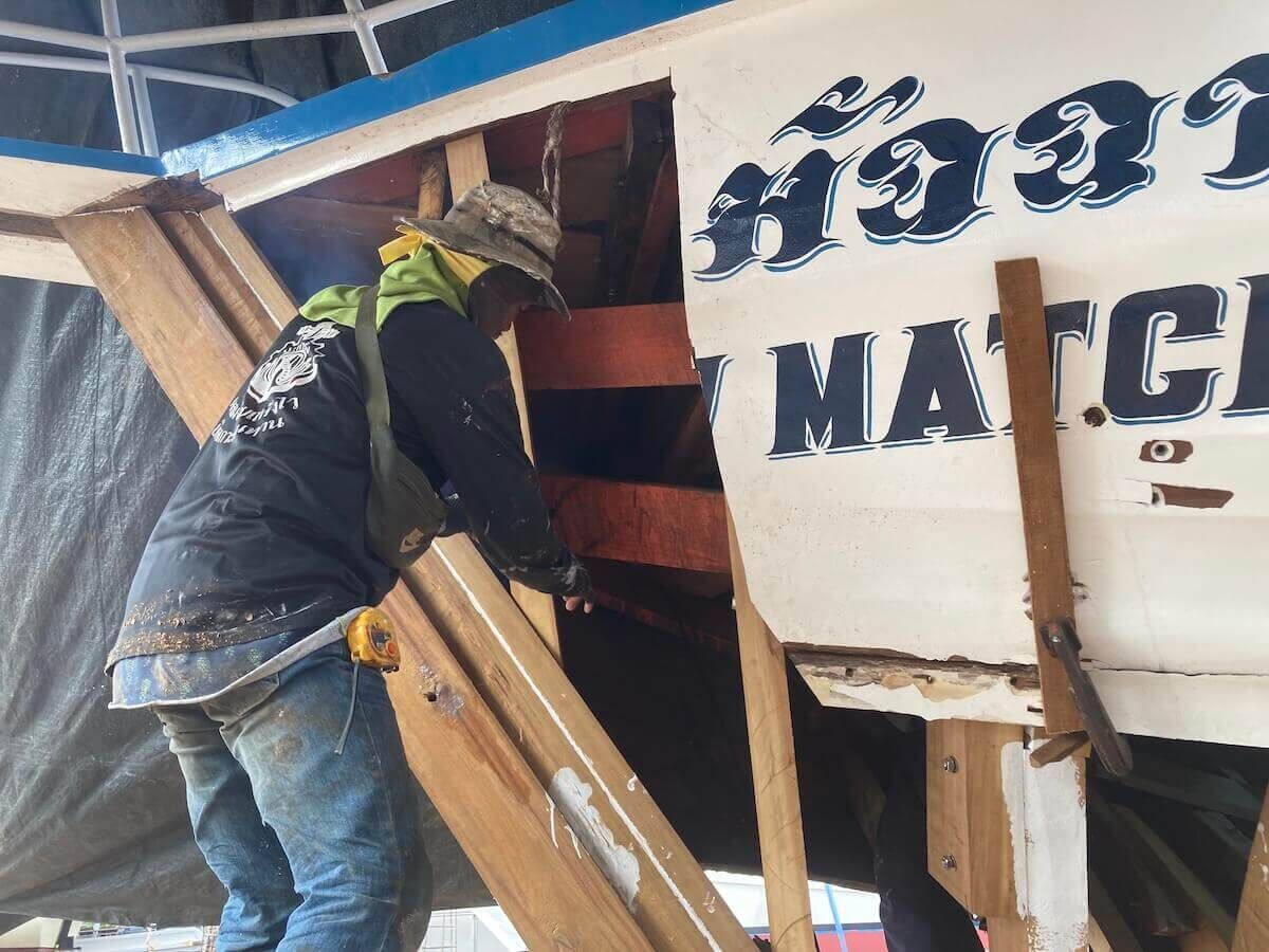 Shipyard 2022: MV Matchanu's annual haul-out, picture 17 of 34