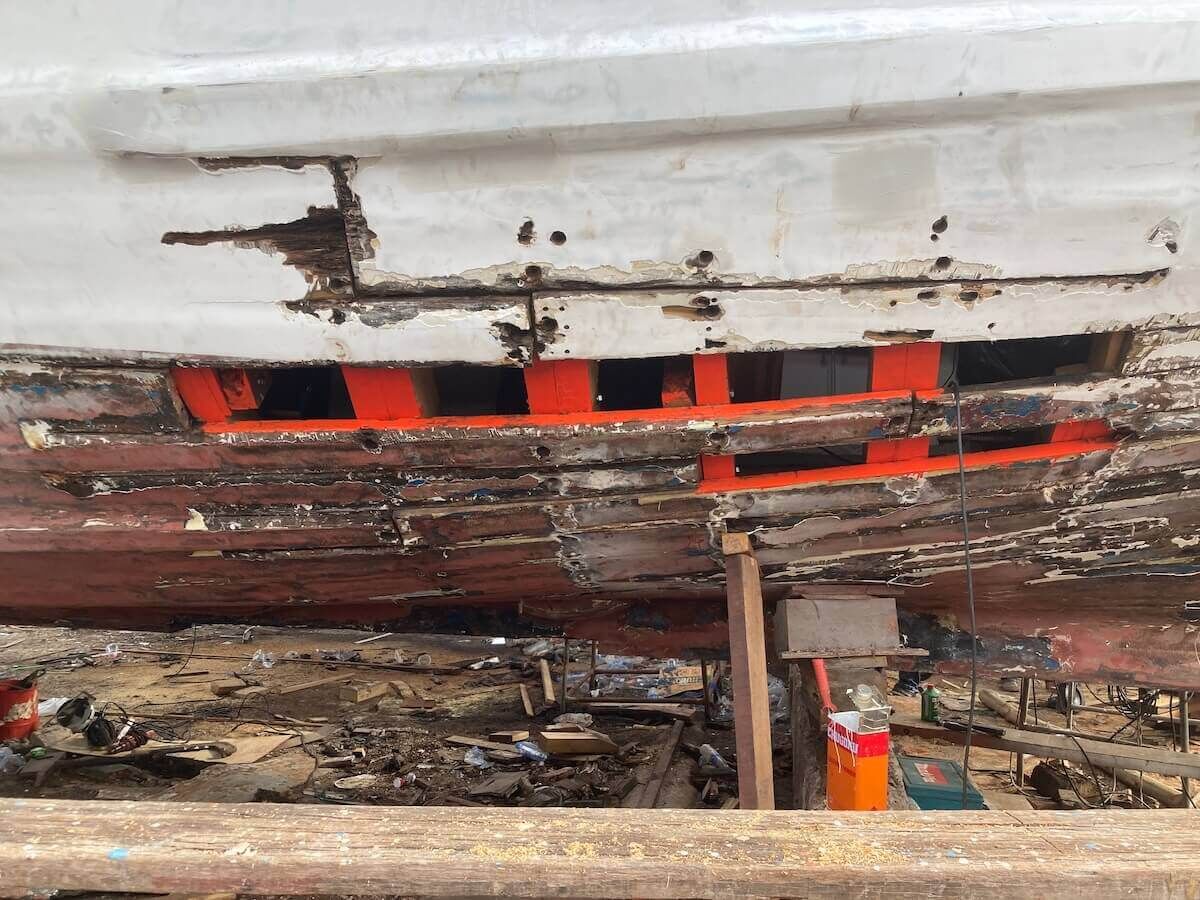 Shipyard 2022: MV Matchanu's annual haul-out, picture 18 of 34