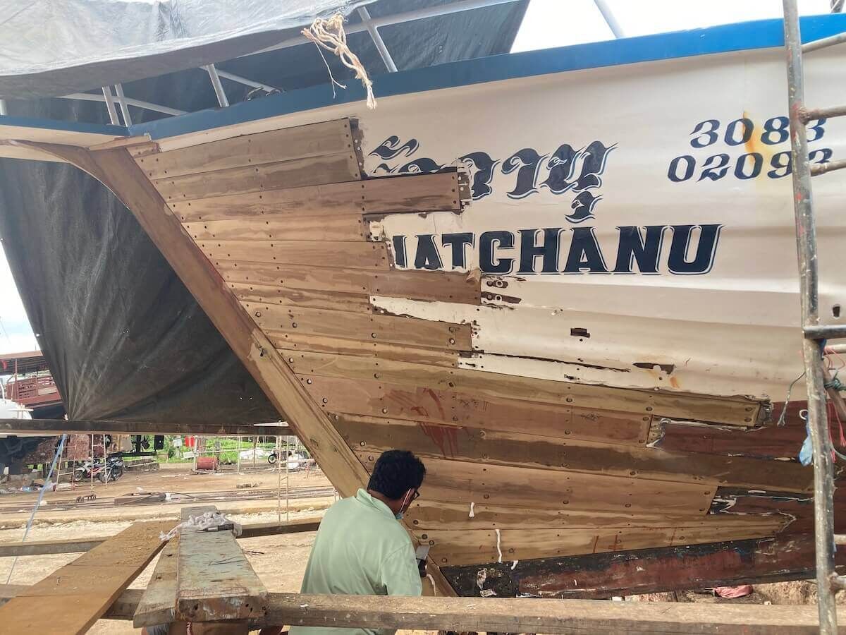 Shipyard 2022: MV Matchanu's annual haul-out, picture 22 of 34