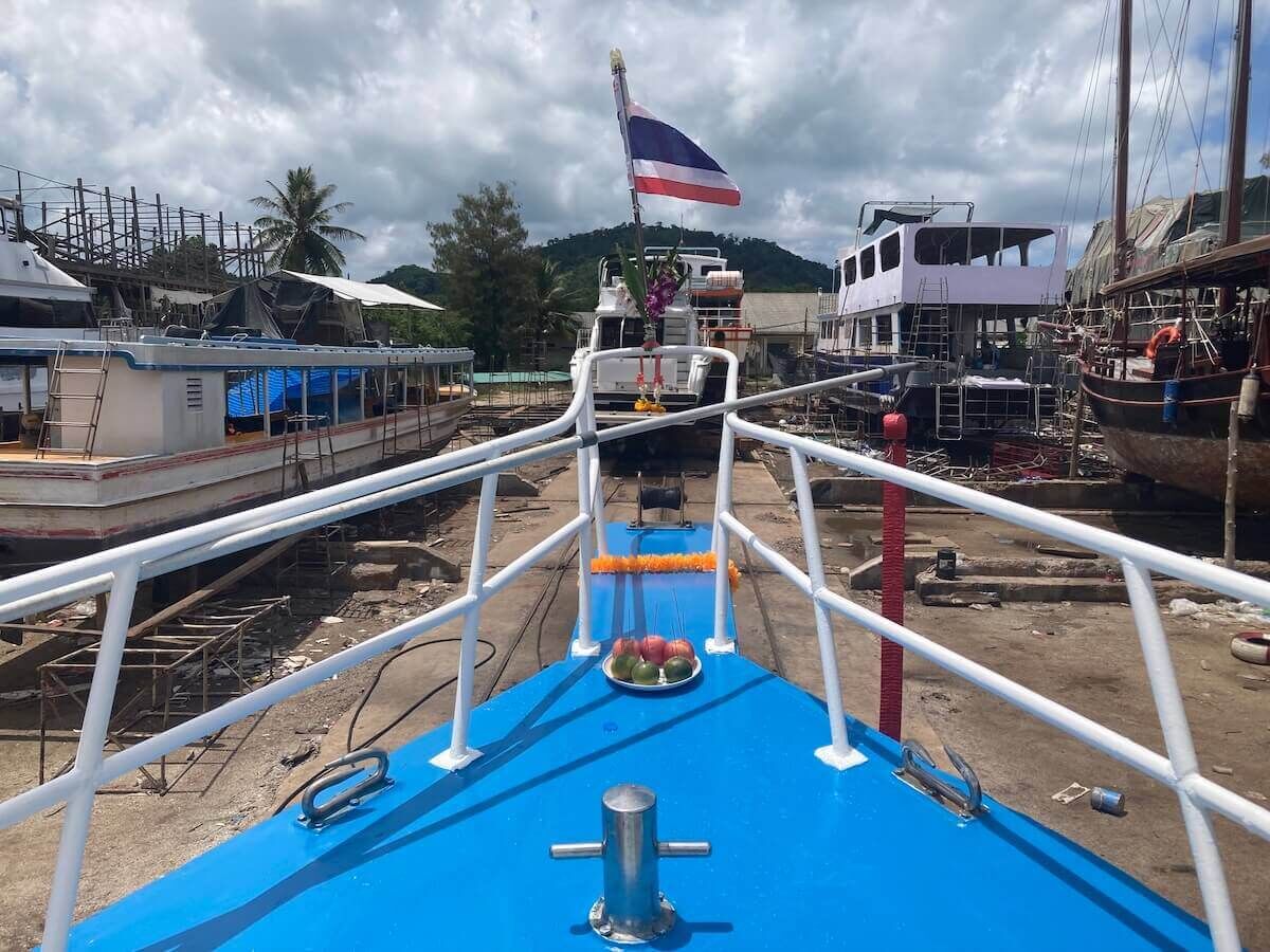 Shipyard 2022: MV Matchanu's annual haul-out, picture 30 of 34