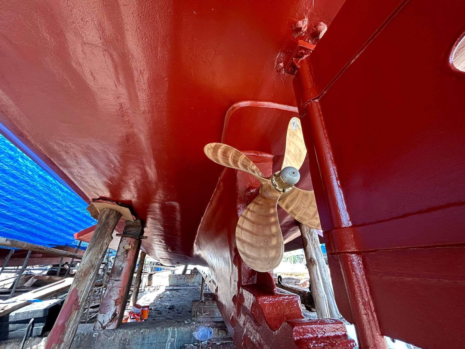 Shipyard 2023: MV Matchanu's annual haul-out, picture 7 of 37