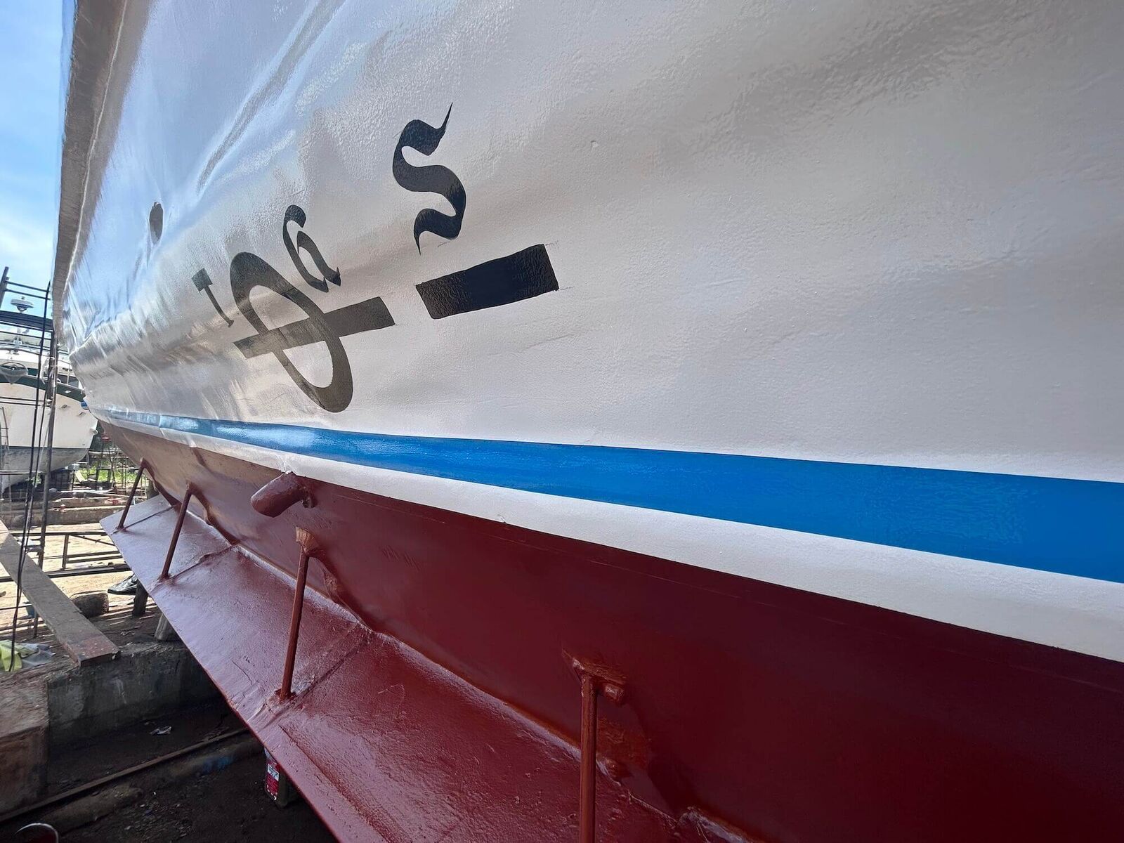 Shipyard 2023: MV Matchanu's annual haul-out, picture 11 of 37