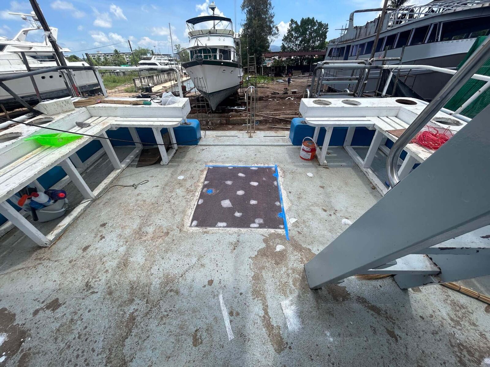 Shipyard 2023: MV Matchanu's annual haul-out, picture 12 of 37