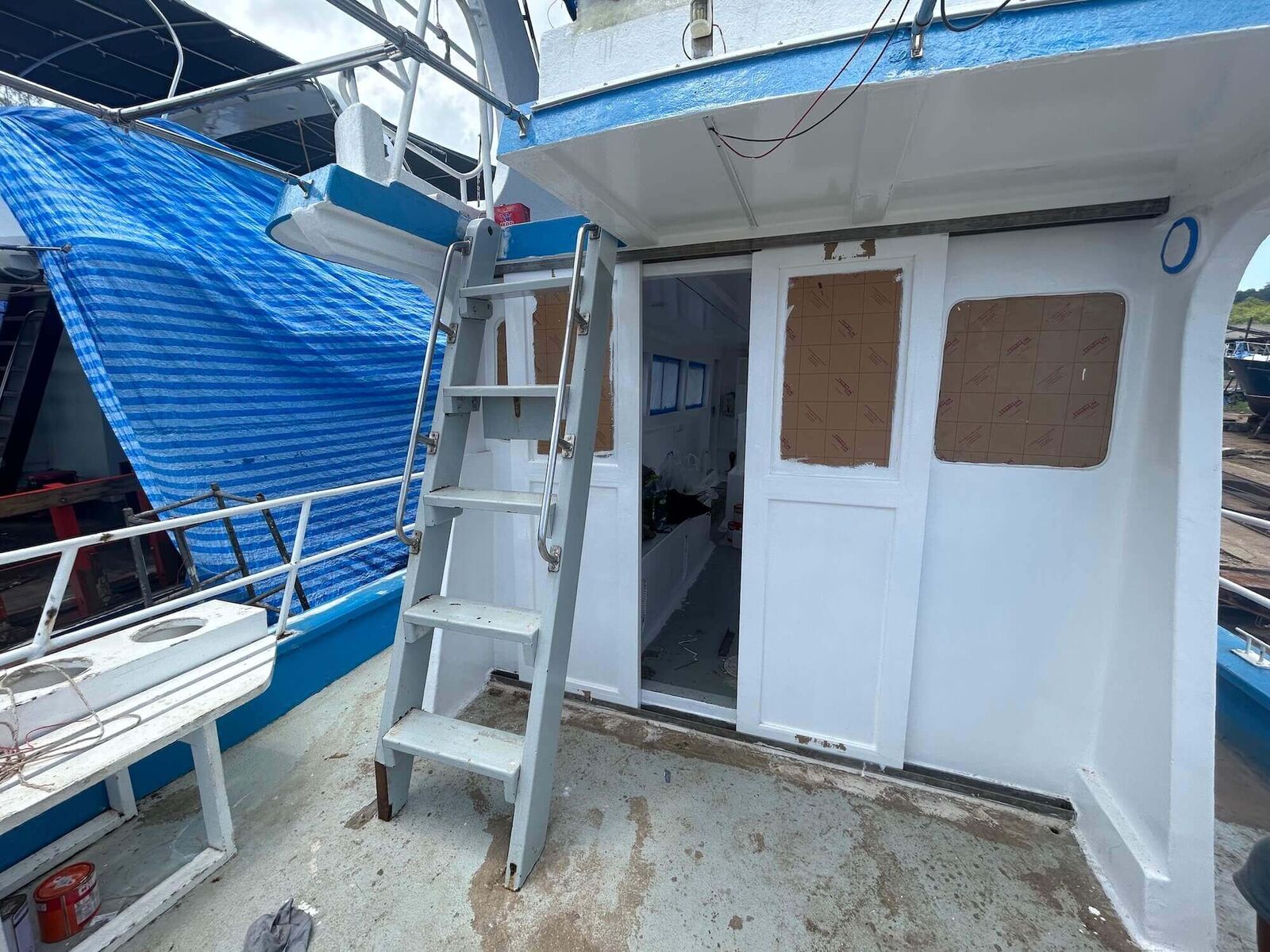 Shipyard 2023: MV Matchanu's annual haul-out, picture 14 of 37
