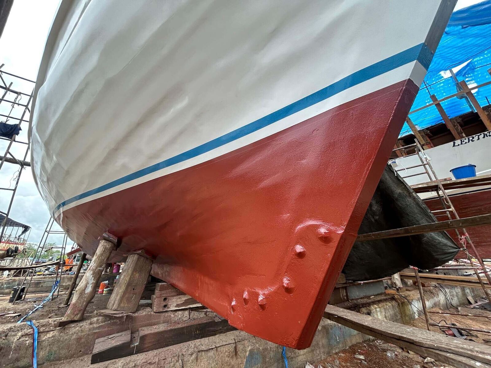 Shipyard 2023: MV Matchanu's annual haul-out, picture 17 of 37