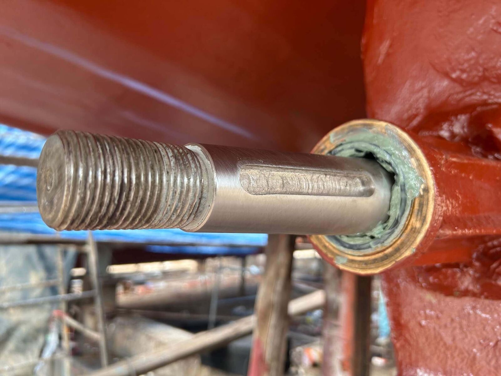 Shipyard 2023: MV Matchanu's annual haul-out, picture 18 of 37