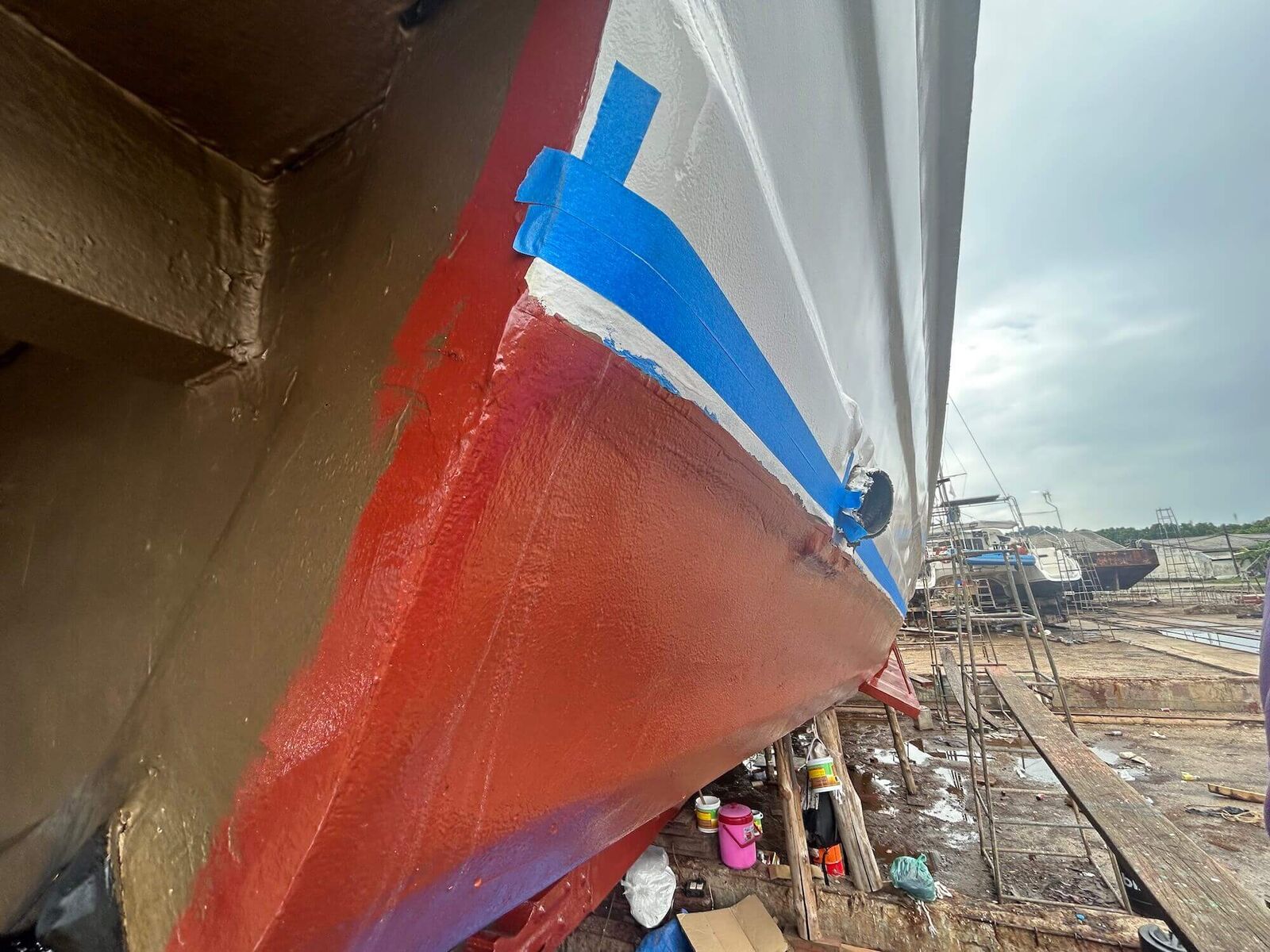Shipyard 2023: MV Matchanu's annual haul-out, picture 19 of 37