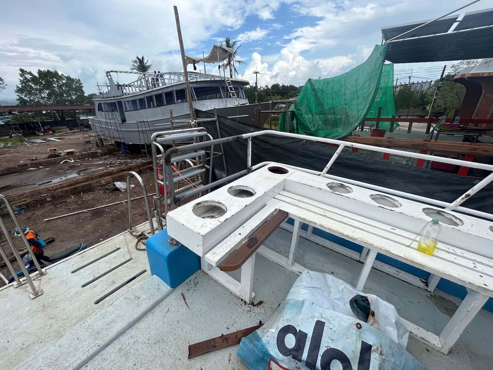 Shipyard 2023: MV Matchanu's annual haul-out, picture 21 of 37