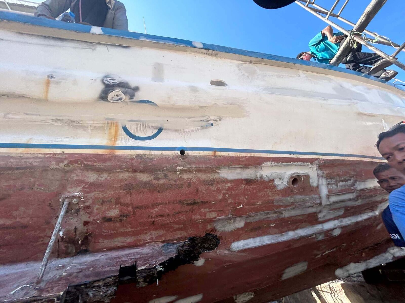 Shipyard 2023: MV Matchanu's annual haul-out, picture 30 of 37