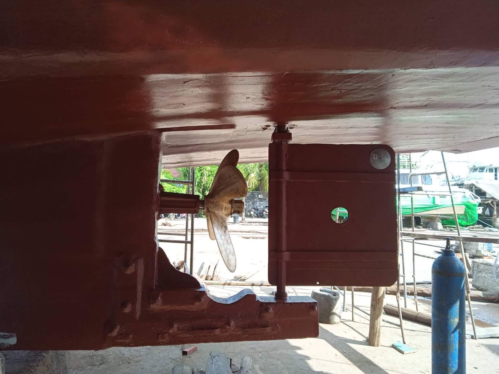Shipyard 2024: MV Matchanu's annual haul-out, picture 2 of 20