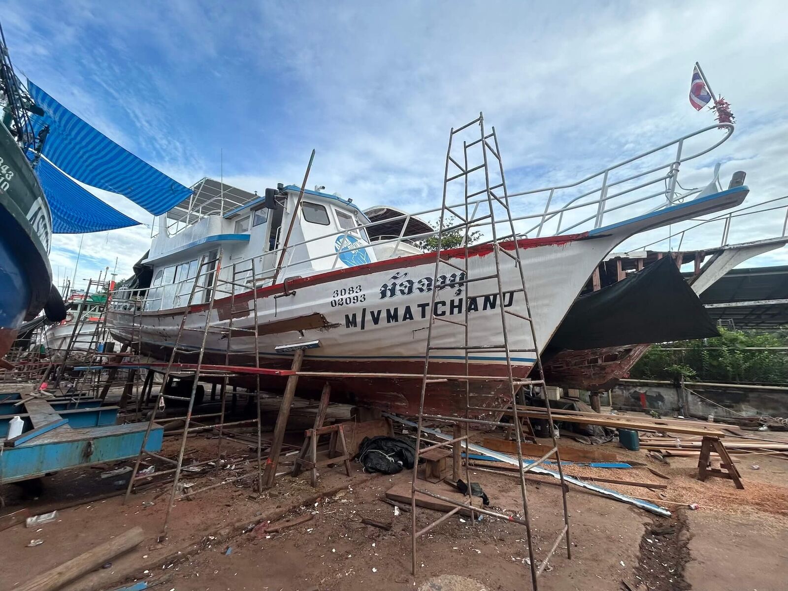 Shipyard 2024: MV Matchanu's annual haul-out, picture 11 of 20