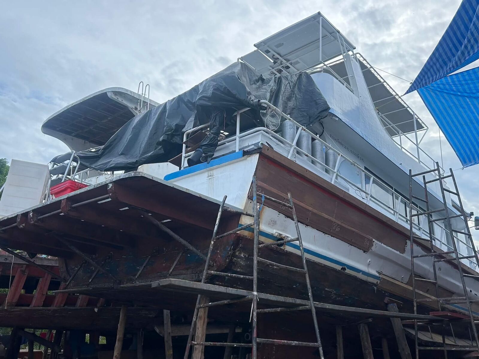 Shipyard 2024: MV Matchanu's annual haul-out, picture 12 of 20