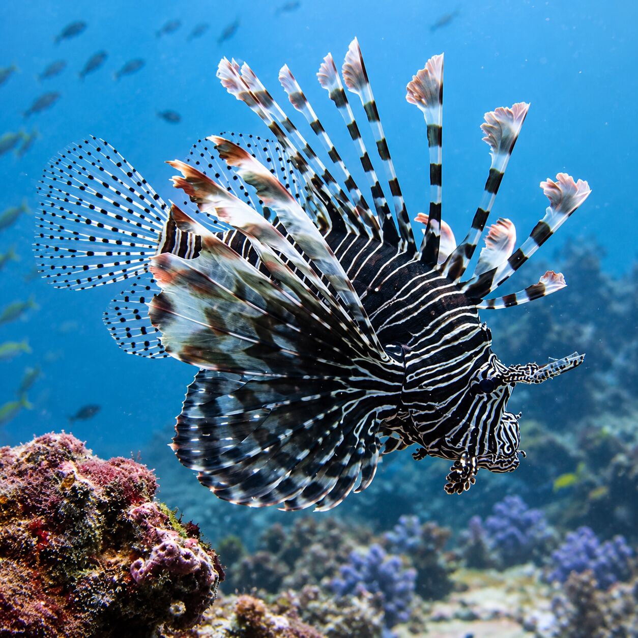 Lionfish at the King Cruiser wreck