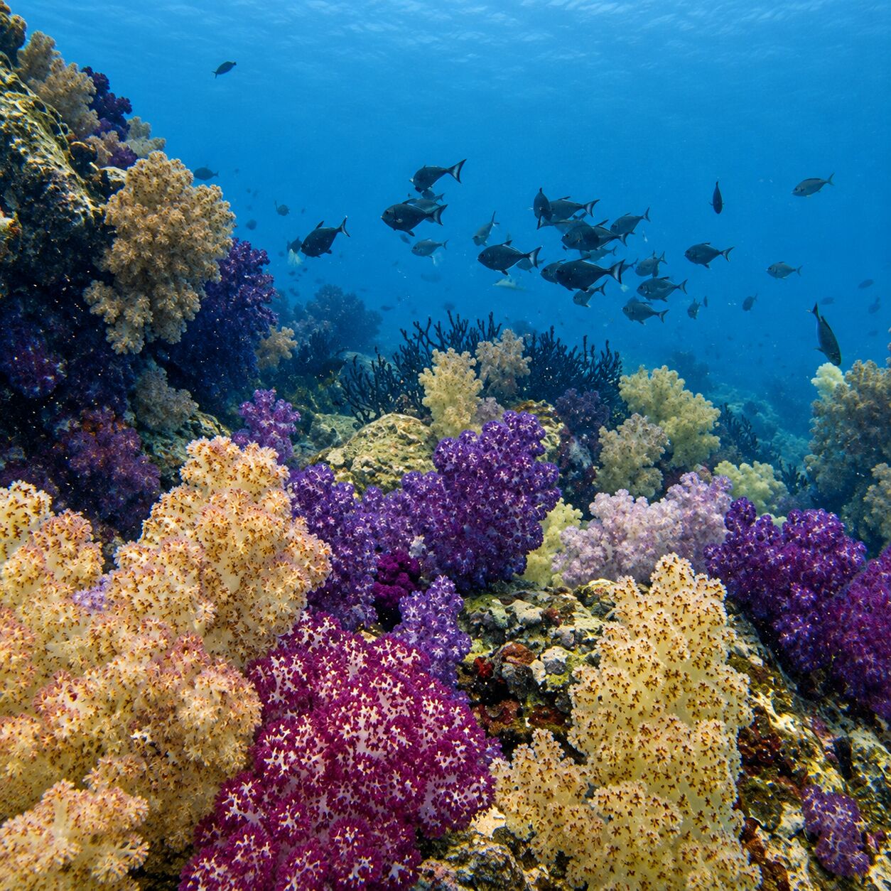 Soft corals & cave dwellers at Koh Kaeo (Buddha Island)