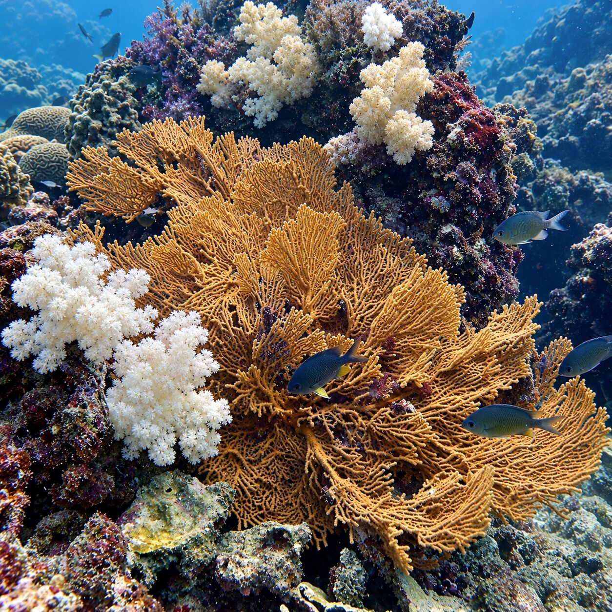 Sea fan at Koh Kaeo (Buddha Island)