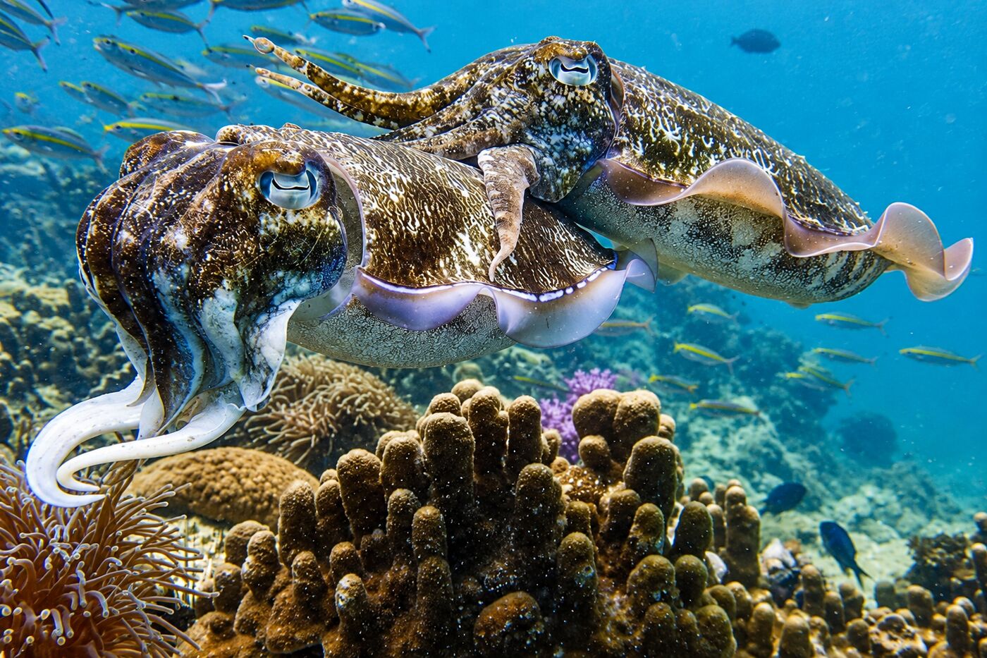 Cuttlefish at Koh Bida Nok, Phi Phi