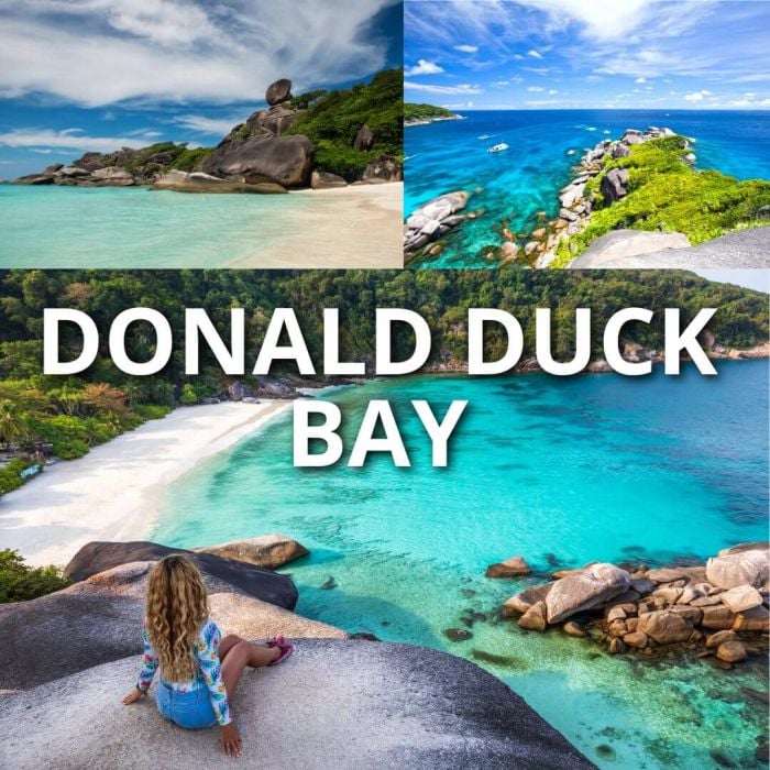 Similan Island No 8. Donald Duck Bay