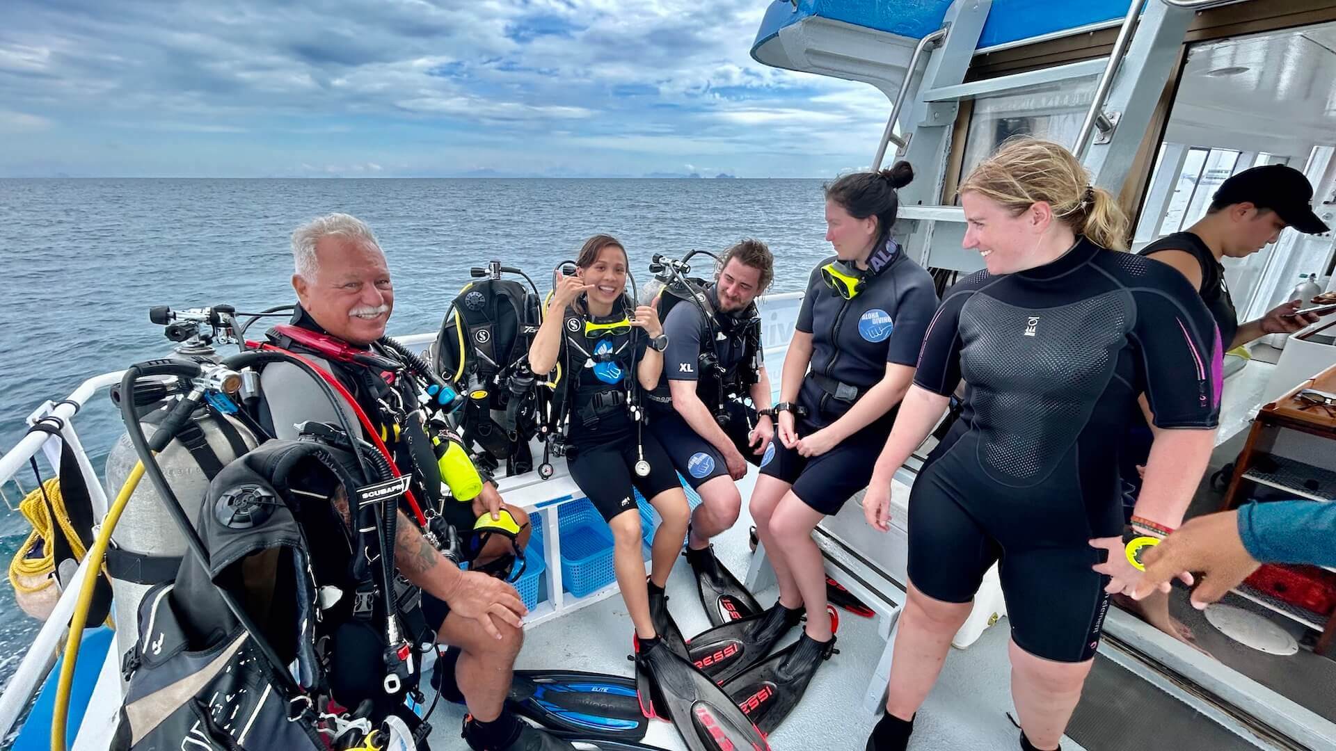 Divemaster Trainee Experience